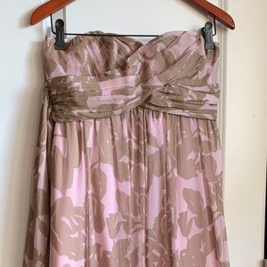 J Crew Silk Maxi Dress